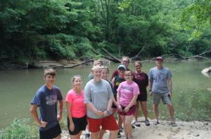 CU environmental program conducts Green River Academy with local high school students. 2