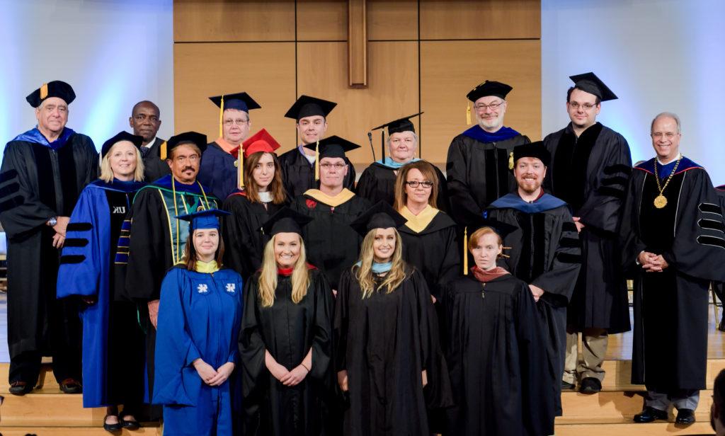 Campbellsville University President Dr. Michael V. Carter tells students to put others before themselves