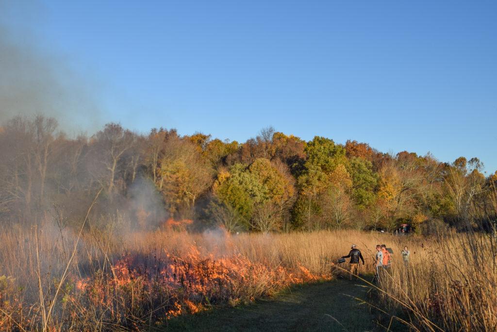 Campbellsville University wins The Kentucky Heritage Land Conservation Fund Stewardship Award. 1